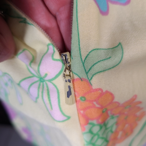 Lilly Pulitzer Vintage Floral Dress - Picture 4 of 9